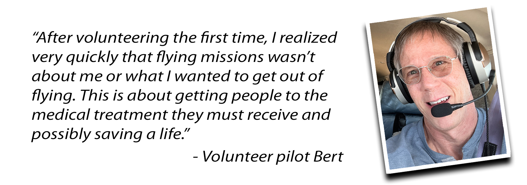 Pilot Quote Bert